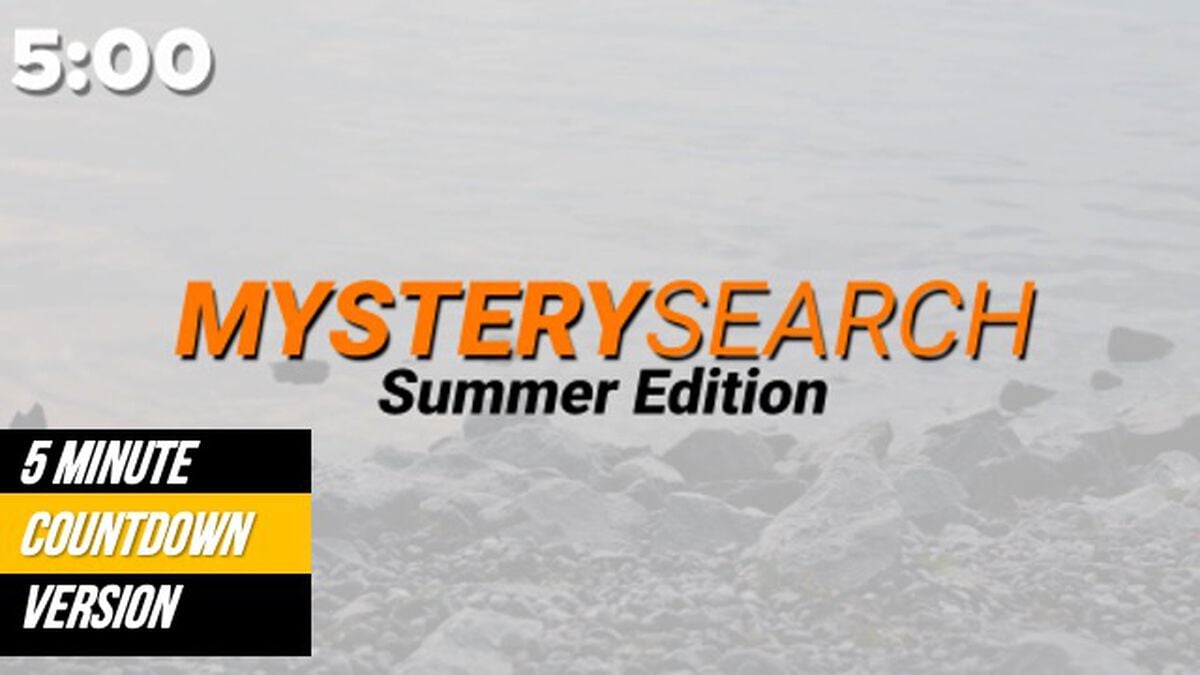 Mystery Search Summer Edition - Game, Social Media & Countdown image number null